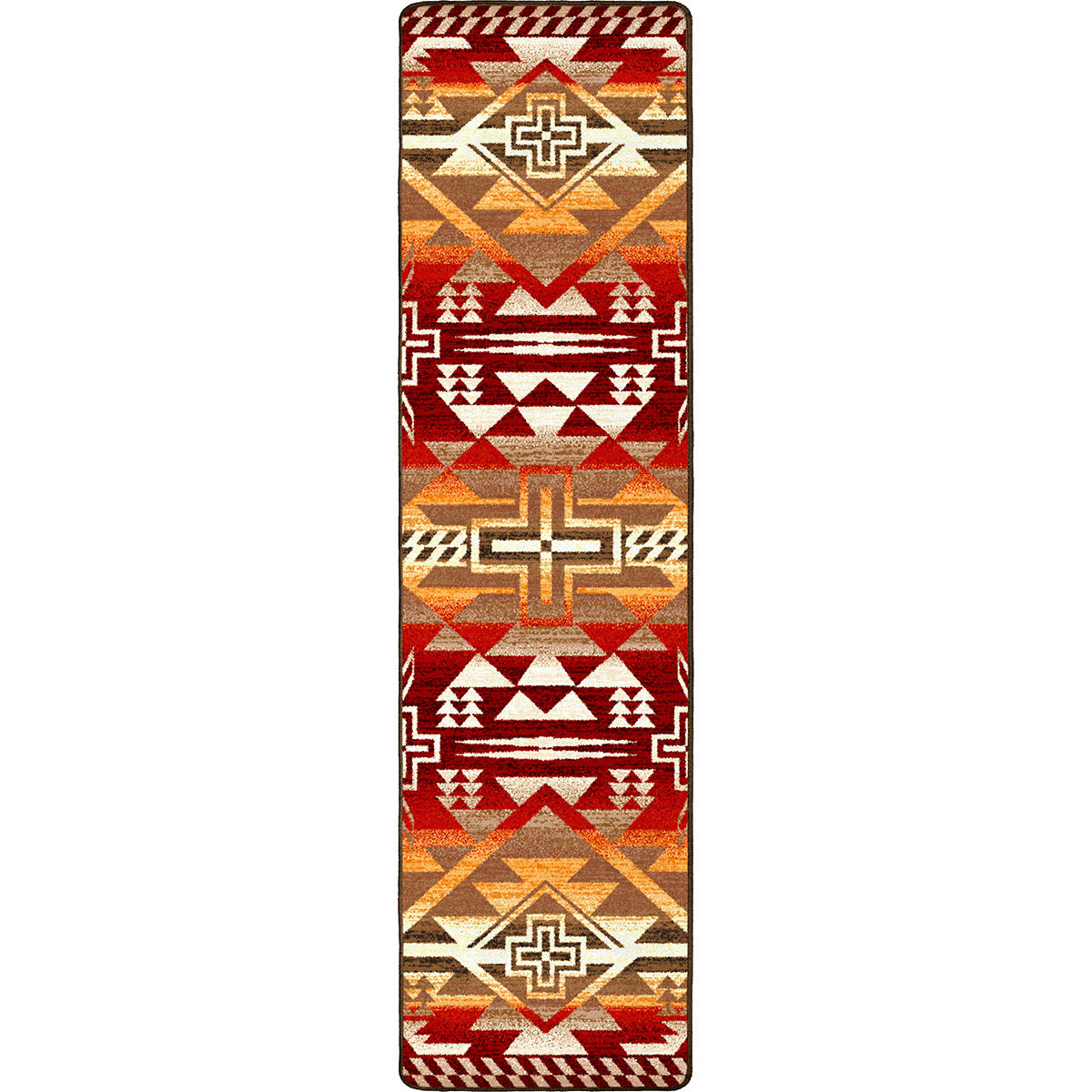 Teton Spirit Bonfire Rug - 2 x 8