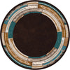 Southwest Arrows Rug - 8 Ft. Round