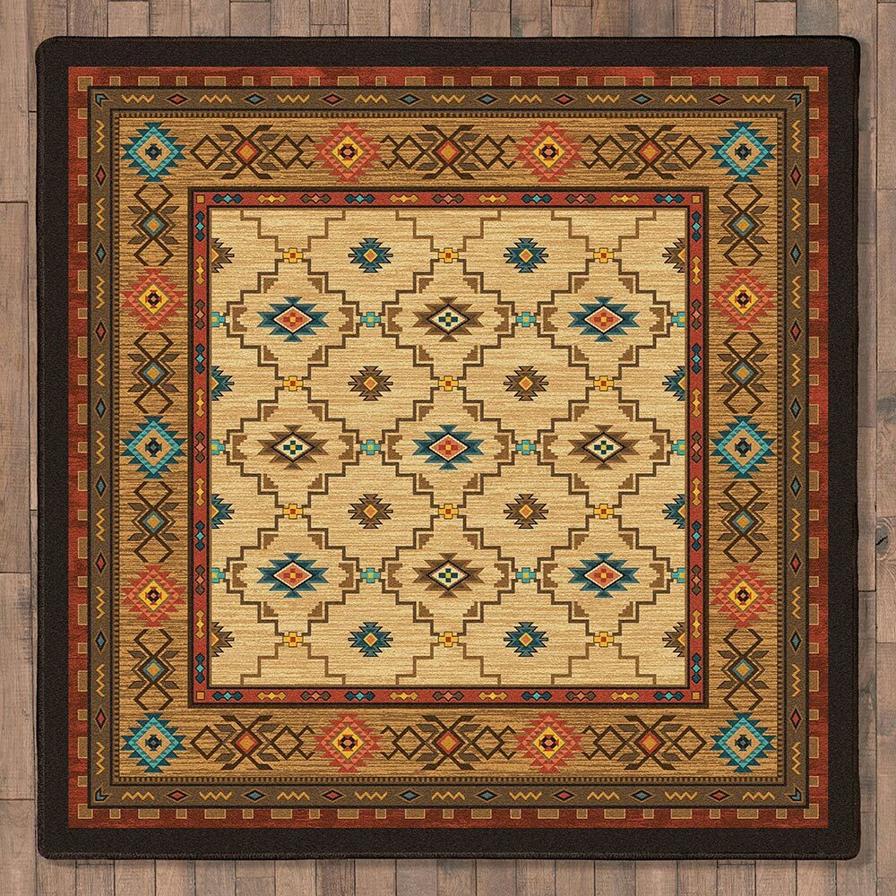 Rustic Reflections Rug - 8 Ft. Square