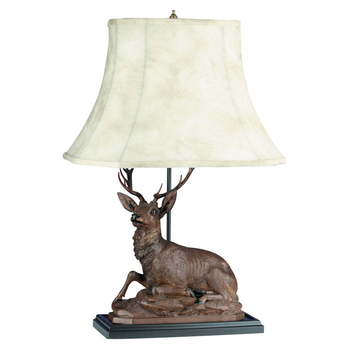 Laying Stag Lamp