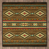 Frontier Outpost Rug - 8 Ft. Square