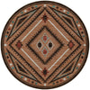 Dream Weaver Rust Rug - 8 Ft. Round