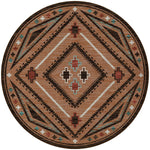 Dream Weaver Rust Rug - 8 Ft. Round