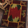 Plaid Woodsman Rug - 11 x 13