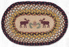 Moose & Pinecones Braided Placemats - Set of 2