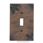 Stone Finish Pinecone Single Switch Cover