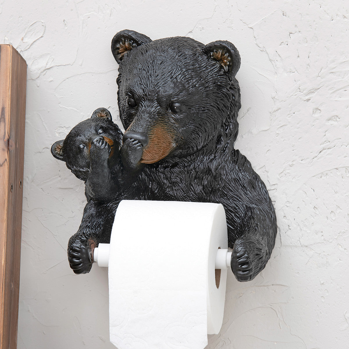 Mama Bear & Cub Toilet Paper Holder