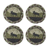 Cabin Wildlife Braided Coasters - Set of 4 - OUT OF STOCK UNTIL 09/08/2026
