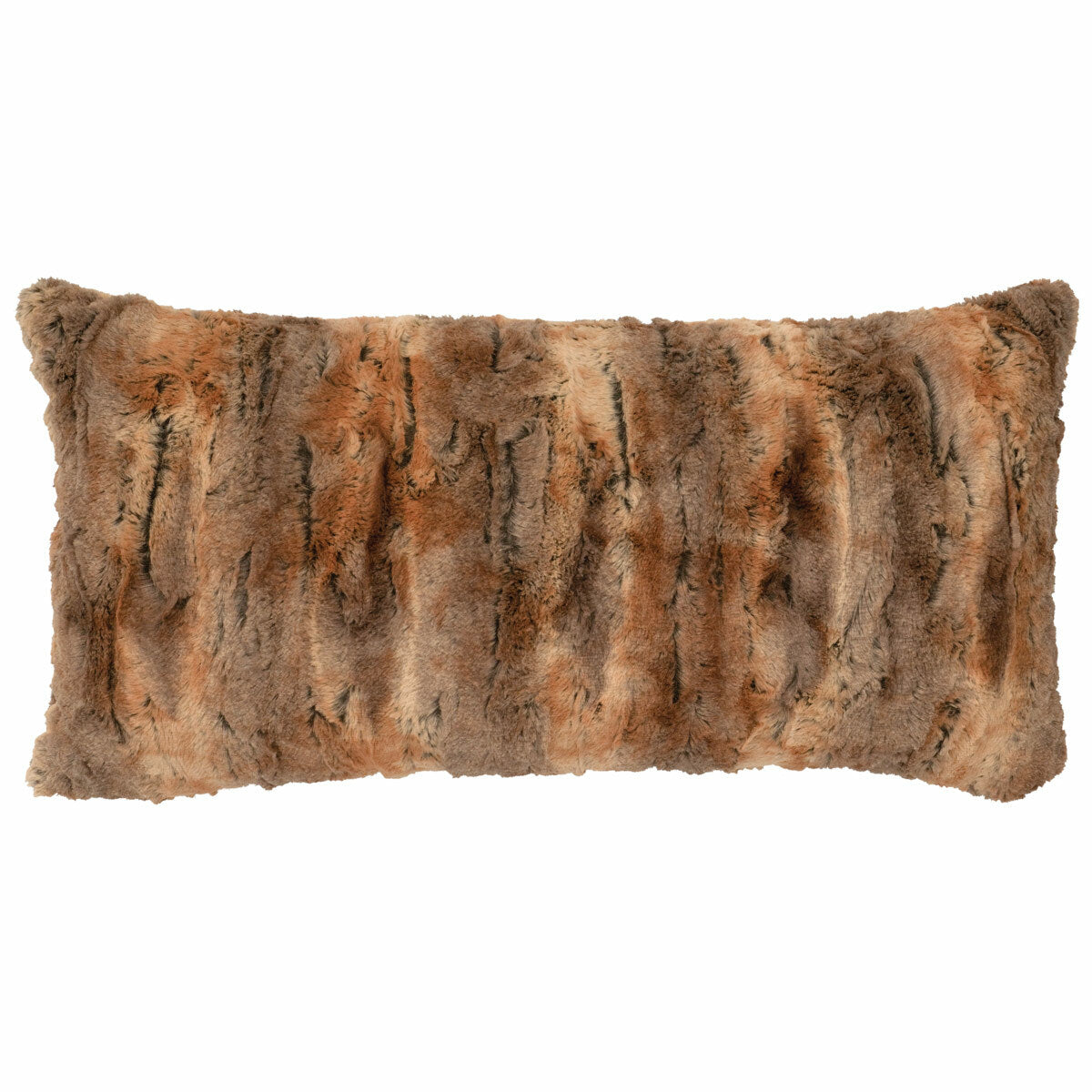 Amber Fox Cuddle Fur Pillow - 14 x 26