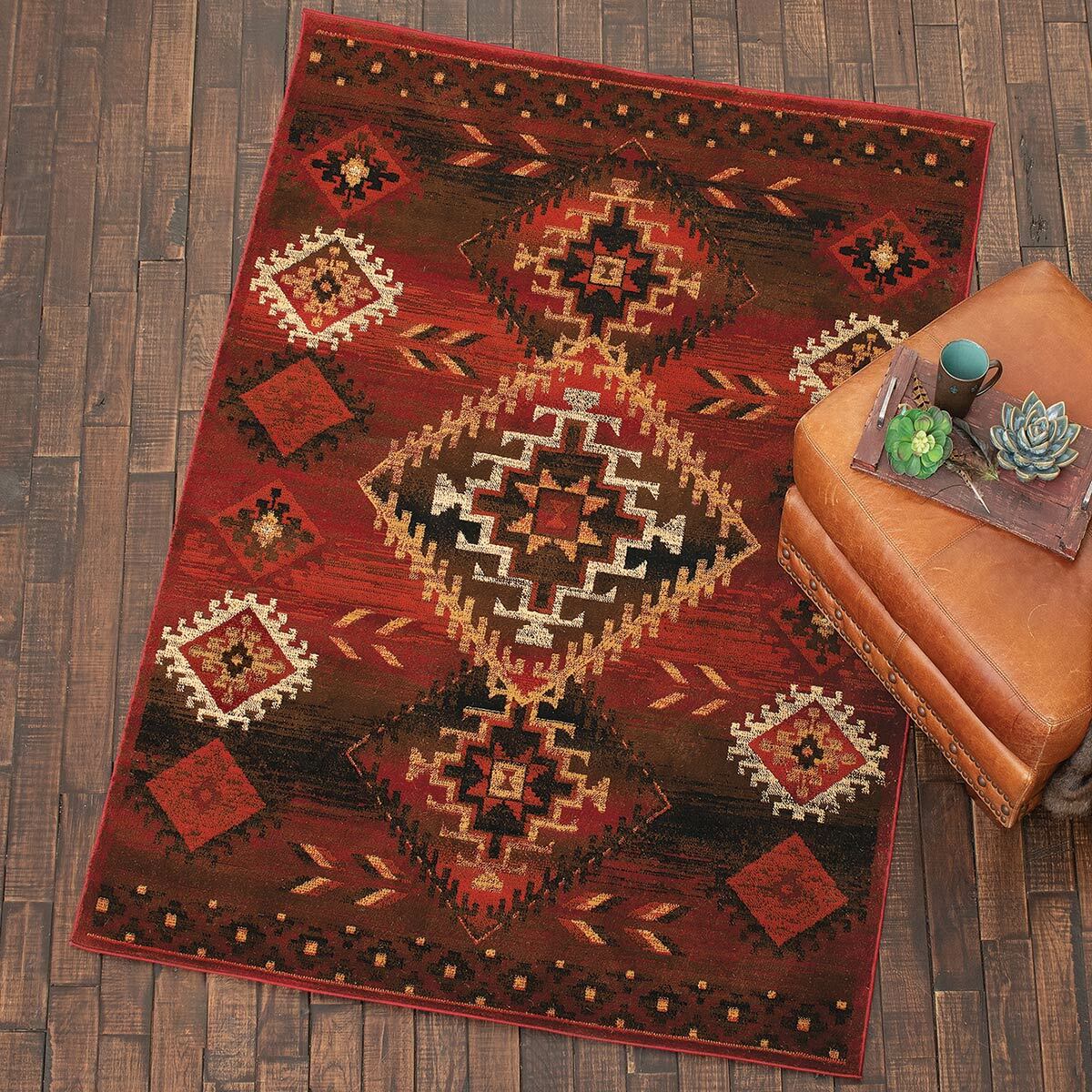 Desert Mesa Red Rug - 2 x 3