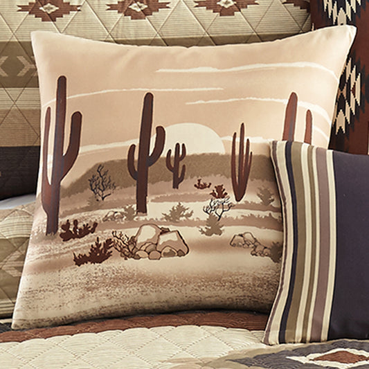 Desert Canyon Cactus Pillow - CLEARANCE