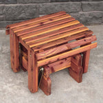 Timber Creek Cedar Gliding Ottoman