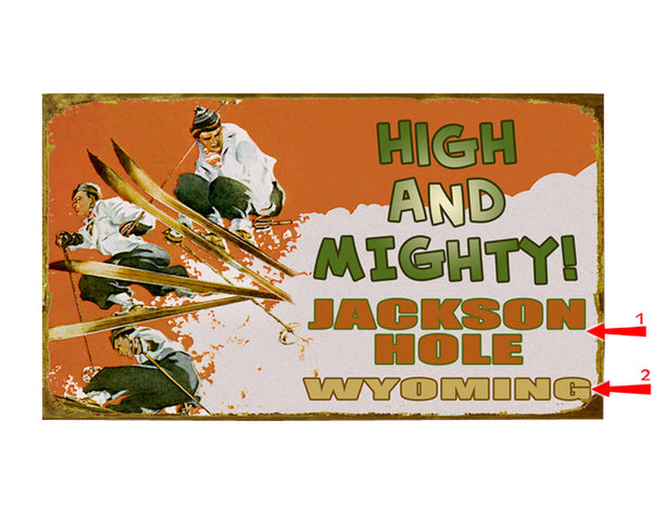 High and Mighty Sign