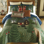 Wilderness Retreat Quilt Bed Set - Queen