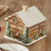 Winter Cabin Cookie Jar - OVERSTOCK