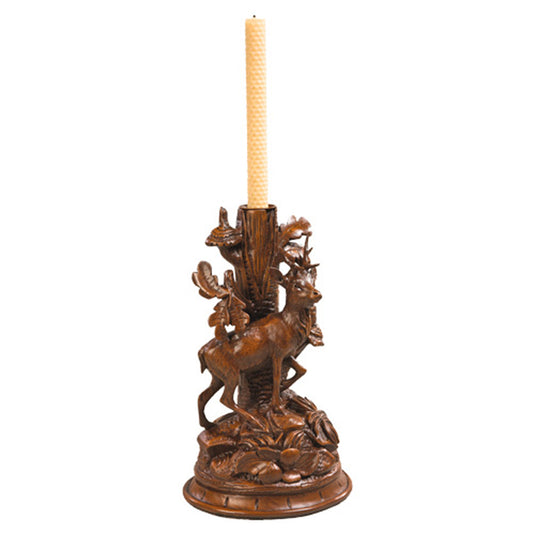 Prancing Deer Candle Holder - Left Facing