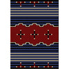 Big Chief Blue Rug - 8 x 11