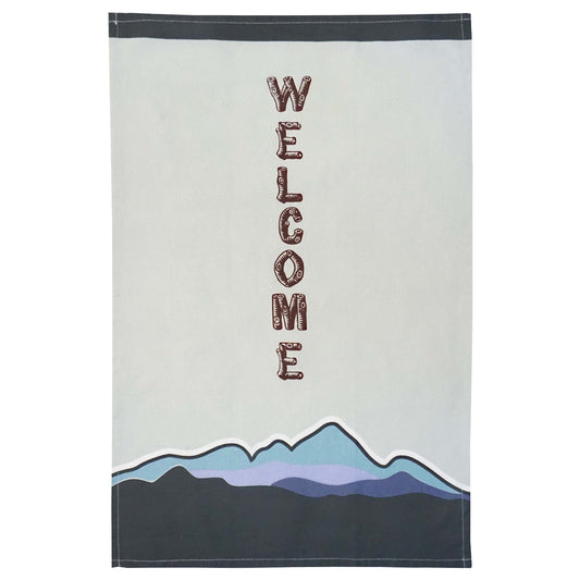 Mountain Welcome Kitchen Towels - Set of 2