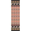 Cozy Bears Burnt Red Rug - 2 x 8