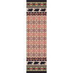 Cozy Bears Burnt Red Rug - 2 x 8