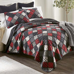 Timber Ridge Plaid Quilt Set - King