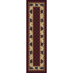 Bear Retreat Rust Rug - 2 x 8