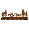 Elk Family Scenic 6 Hook Coat Rack
