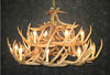 Whitetail 24 Antler Two Tier Chandelier - SALE