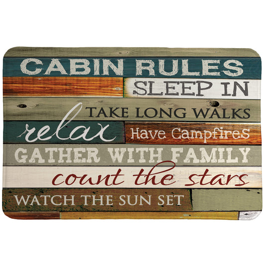 Cabin Getaway Memory Foam Rug - OUT OF STOCK UNTIL 07/20/2026