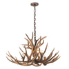 Mule Deer Antler Chandelier - 4 Light