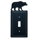 Wrought Iron Bear Single Switch Cover - OUT OF STOCK UNTIL 07/18/2026