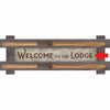 Lodge Personalized Wood Sign - Light Background