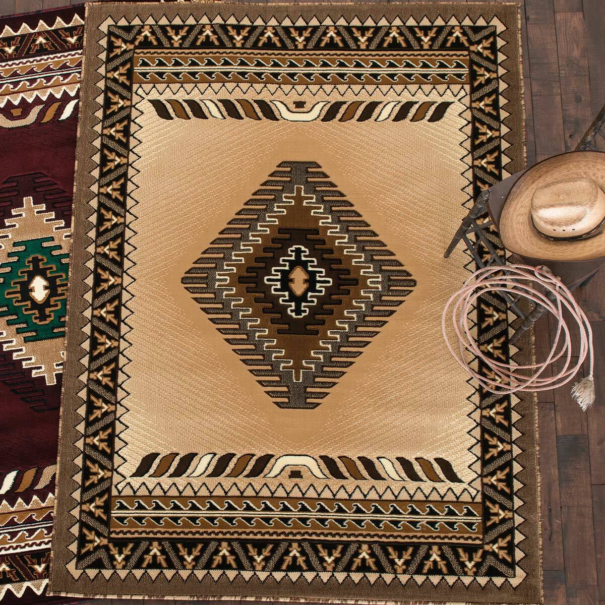 Diamond Mesa Berber Rug - 5 x 7