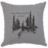 Wander Gray Pillow