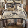 Bear Chalet Quilt Bed Set - King - CLEARANCE