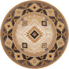 Whiskey Gold Rush Rug - 8 Ft. Round