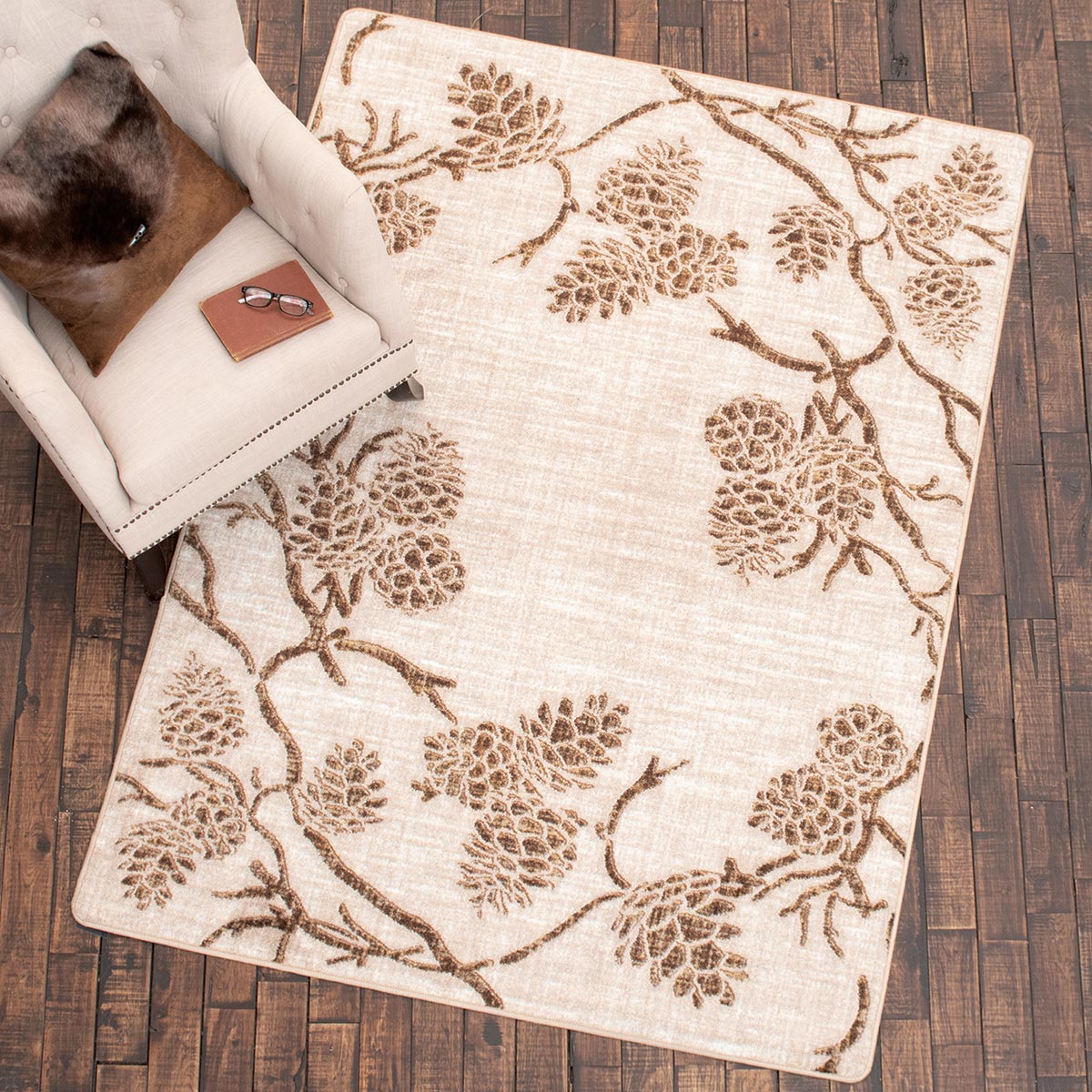 Pinecone Grove Rug - 3 x 4