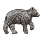 Walking Bear Cabinet Knobs - Set of 2 - Nose Facing Right