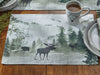 Mystic Forest Moose & Bear Placemat