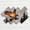 Majestic Eagle Wooden Wall Art - SALE