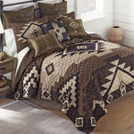 Whiskey Creek Quilt Bed Set - King