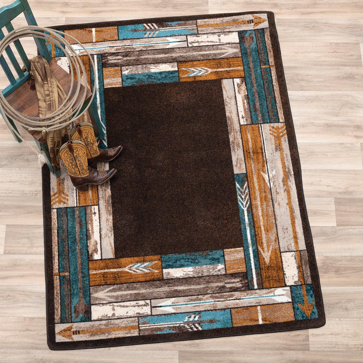 Southwest Arrows Rug - 11 x 13