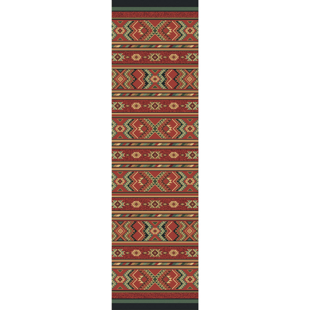 Star Eagle Terracotta Rug - 2 x 8