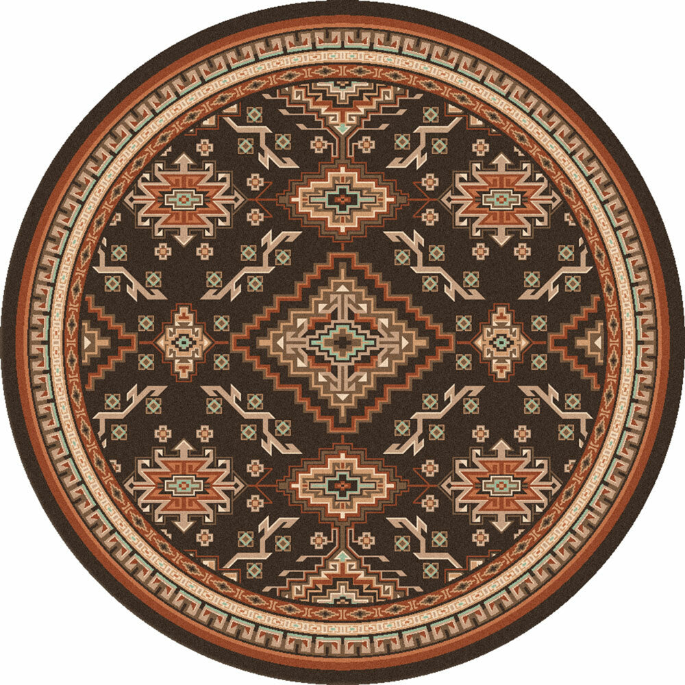 Teton Lodge Rug - 8 Ft. Round