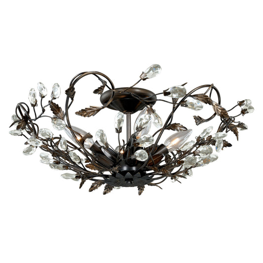 Garden Ceiling Fixture - Architectural Bronze