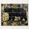 Gold Rush Bear Pallet Sign