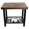 Bear Campfire Side Table