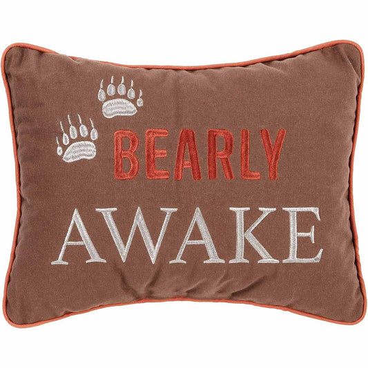 Awake Embroidered Pillow