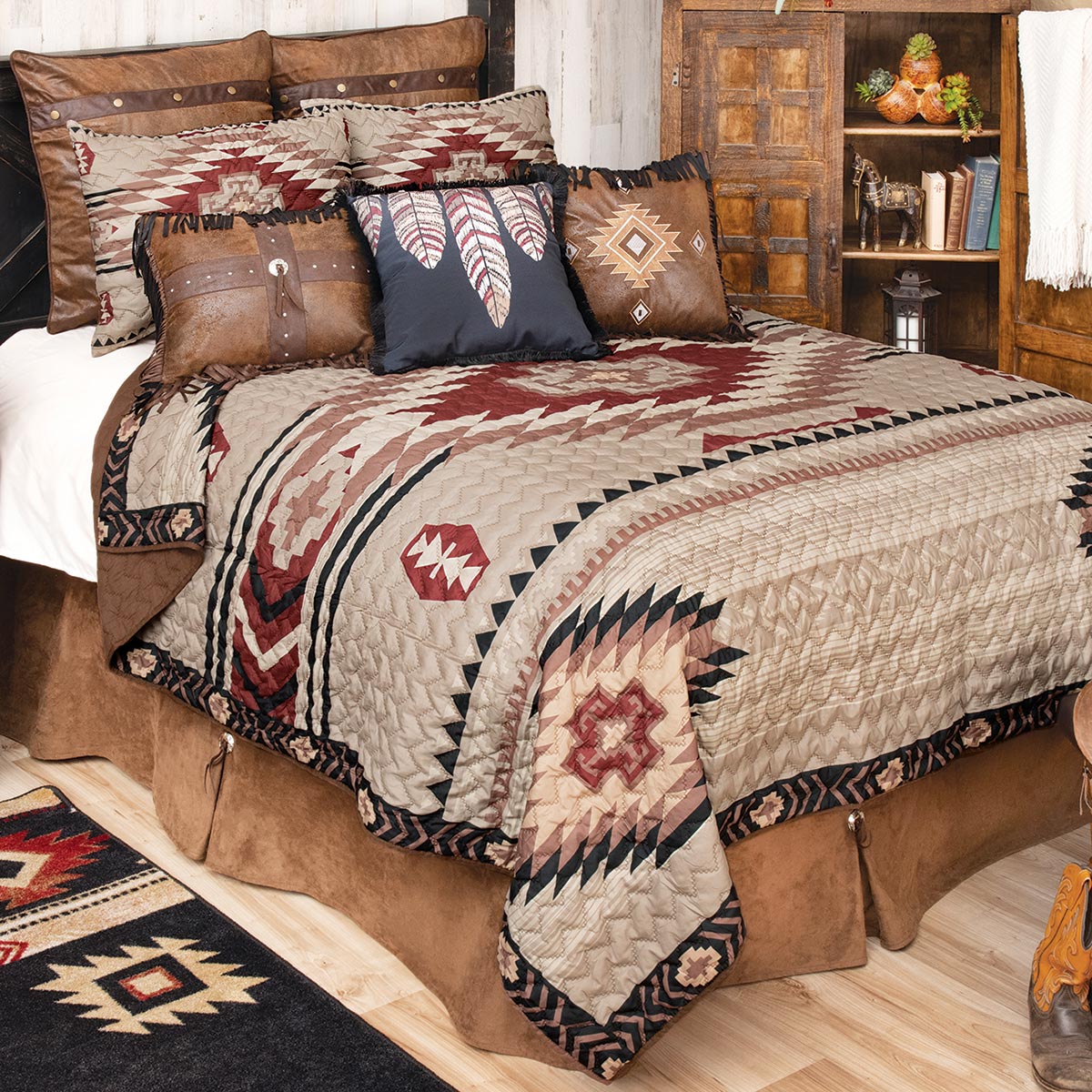 Durango Mesa Quilt Bed Set - King