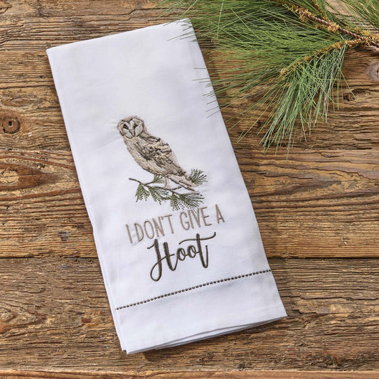 Sassy Owl Decorative Dishtowels - Set of 4